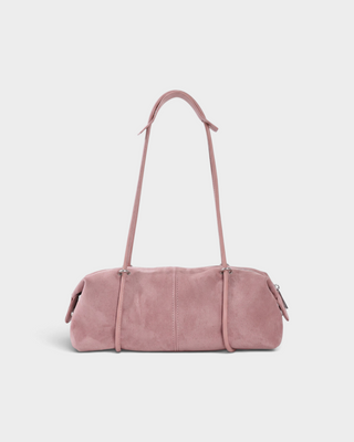 SUAY Wraparound Twin Strap Barrel Shoulder Bag
