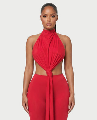 Vestido mini de vendaje AQUINO
