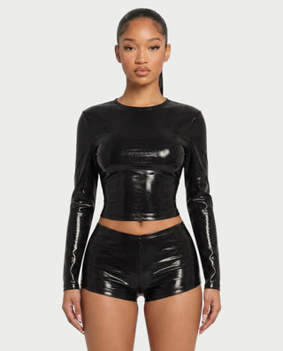 Vestido mini de vendaje AQUINO