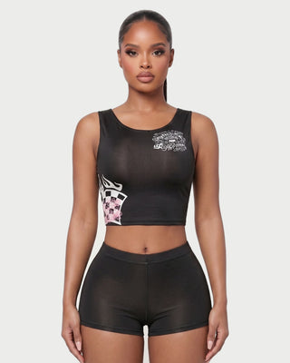 Conjunto de camiseta corta y pantalones cortos ANAYA