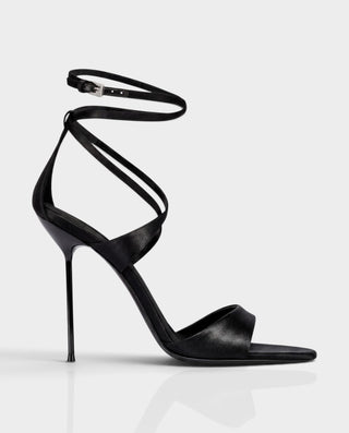JOSEPHINE Crisscross Ankle-Wrap Strappy Stiletto Heels