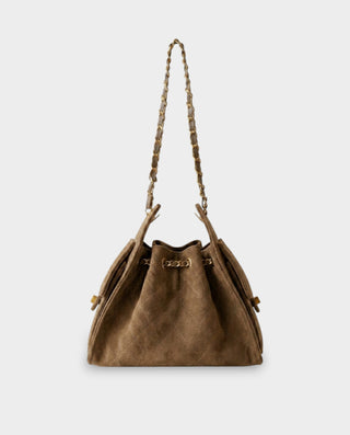 Bolso tipo cartera de ante sintético RIZANA