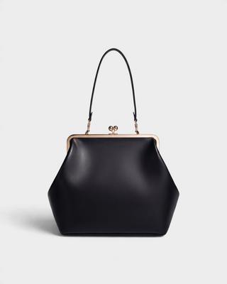 TALLY Vintage Kiss-Lock Crossbody Shoulder Bag