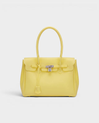 FERY Large Transparent Clasp Jelly Shoulder Bag