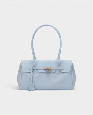 Bolso tipo cartera de ante sintético RIZANA
