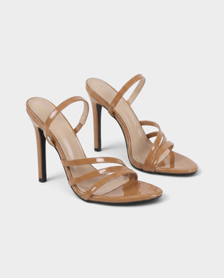 SELVARA Multi-Strap Slingback Heels