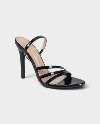 SELVARA Multi-Strap Slingback Heels