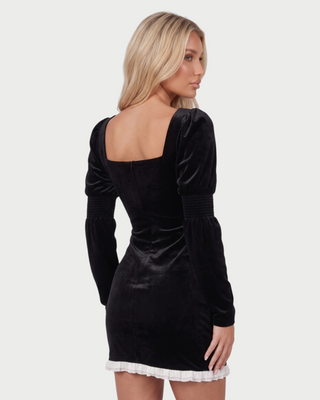 Vestido largo con aberturas JOVANA