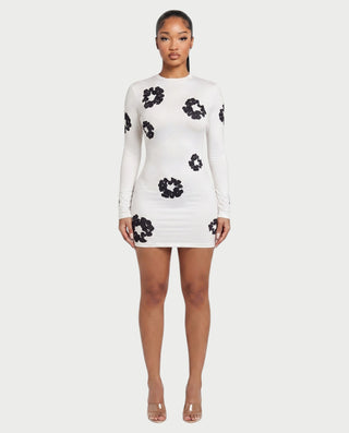 Vestido mini con estampado de flores de SORELL