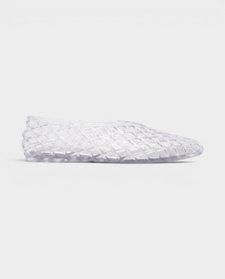 AZELIA Transparent Jelly Pointed-Toe Flat Shoes