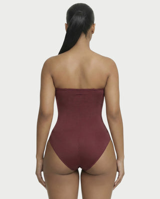 Strapless Corset Shapewear Bodysuit
