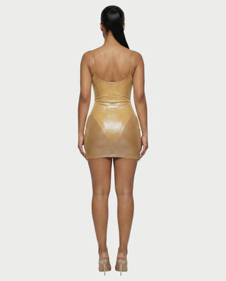 ZARI Shimmer Bodysuit Mini Dress Celestia ZARI Shimmer Bodysuit Mini Dress Celestia