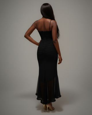 CYNTHIA Ruffled Maxi Dress