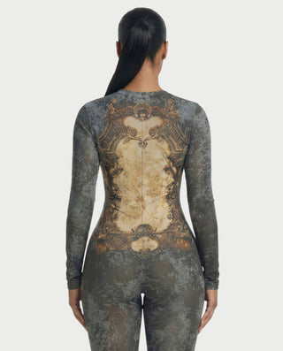 Mono con estampado abstracto KALEYA