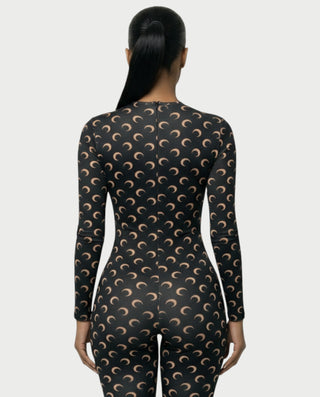 Mono con estampado de luna de KIM