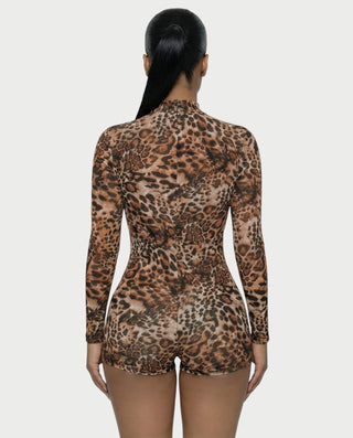 Mono con estampado de guepardo LEPA