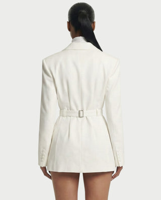 Blazer con corsé de encaje ceñido ENNA