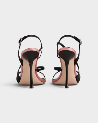 COSIMA Buckle Strap Slingback Stiletto Heel Sandals
