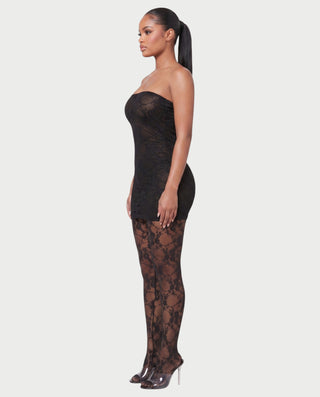 Conjunto de minivestido y medias NATASHA