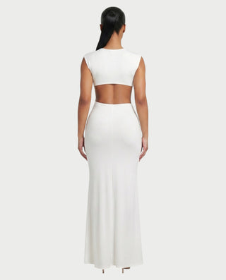 CALIORA Hip Cutout Maxi Dress