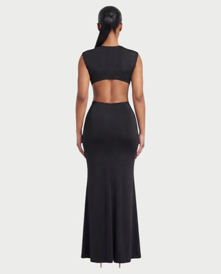 CALIORA Hip Cutout Maxi Dress