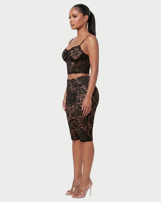 Conjunto Capri de encaje MILA