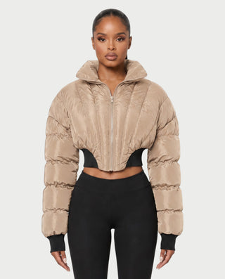Chaqueta acolchada corta NILIAN