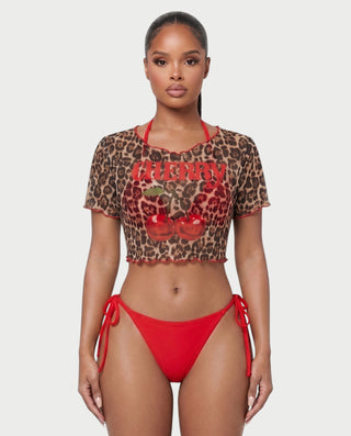 Bikini de cadena de leopardo LYDIA