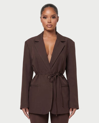 Vestido mini de vendaje AQUINO