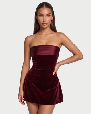 Vestido largo con aberturas JOVANA