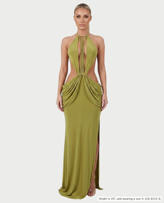 Vestido mini de vendaje AQUINO