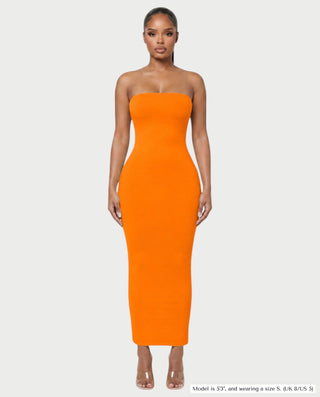 GABBI Strapless Bodycon Maxi Dress