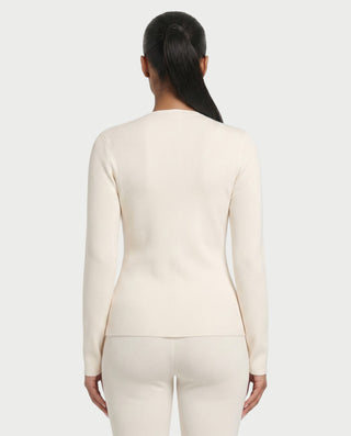 Conjunto de top con botones delanteros y pantalones capri ZORA