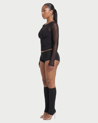 DEIA Mesh Detail Four-Piece Set