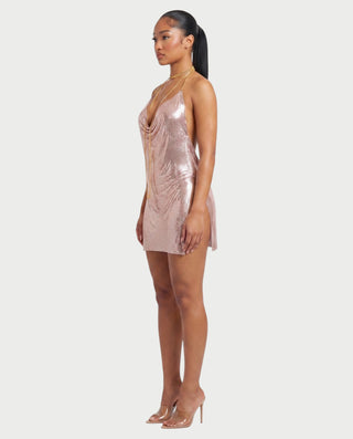 Vestido largo con aberturas JOVANA