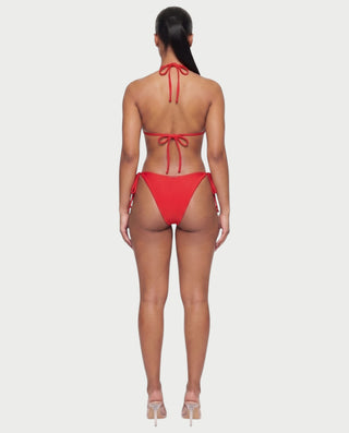 MAELYS Ring Front Halter Bikini Set