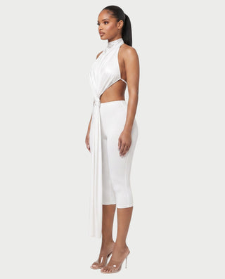 Vestido mini de vendaje AQUINO