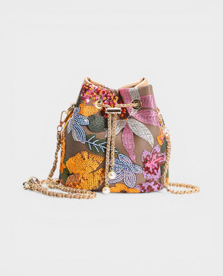 Bolso tipo cartera de ante sintético RIZANA