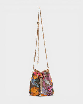 Bolso tipo cartera de ante sintético RIZANA