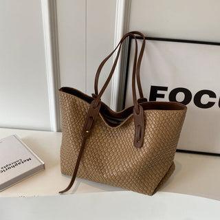 RILEY Woven Tote Bag