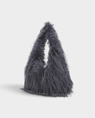 ARFINA Shaggy Faux Fur Long-Pile Tote Bag