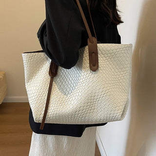 RILEY Woven Tote Bag