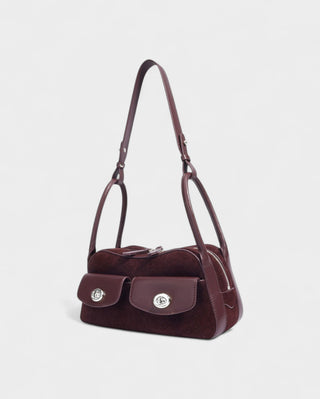 LIYANA Double Pocket Shoulder Bag
