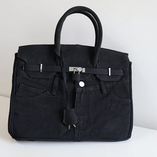BIRKE Denim Style Hand Bag