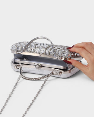 Bolso tipo cartera de ante sintético RIZANA