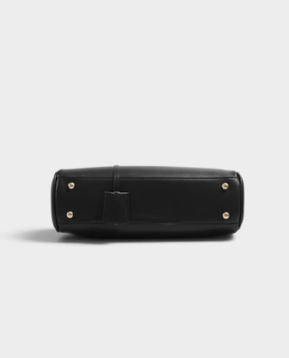 ALKIRA Leather Crossbody Strap Flap Shoulder Bag