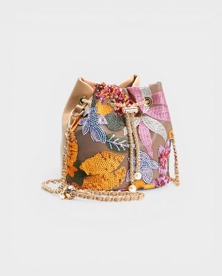 Bolso tipo cartera de ante sintético RIZANA
