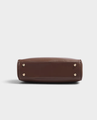 ALKIRA Leather Crossbody Strap Flap Shoulder Bag
