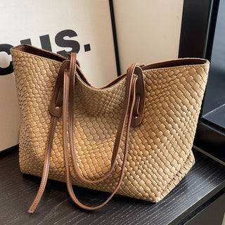 RILEY Woven Tote Bag