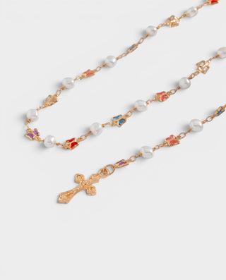 Butterfly Gemstone Gold Necklace